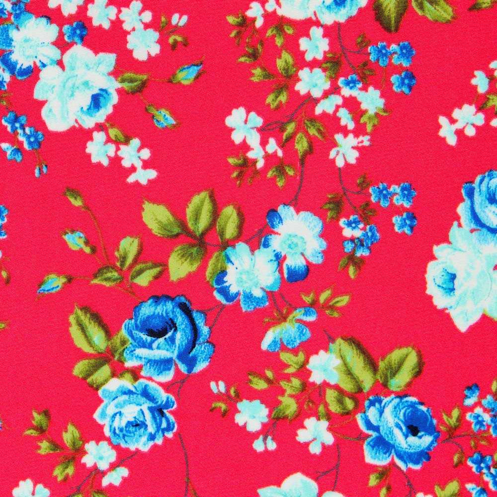 Crepe Cretona Roja - Ribes y Casals