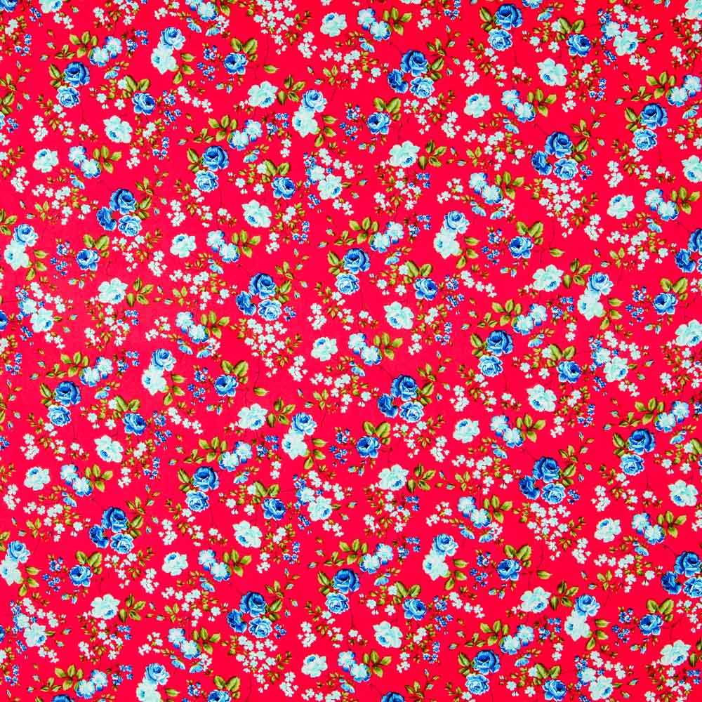 Crepe Cretona Roja - Ribes y Casals