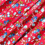 Crepe Cretona Roja - Ribes y Casals