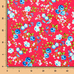 Crepe Cretona Roja - Ribes y Casals