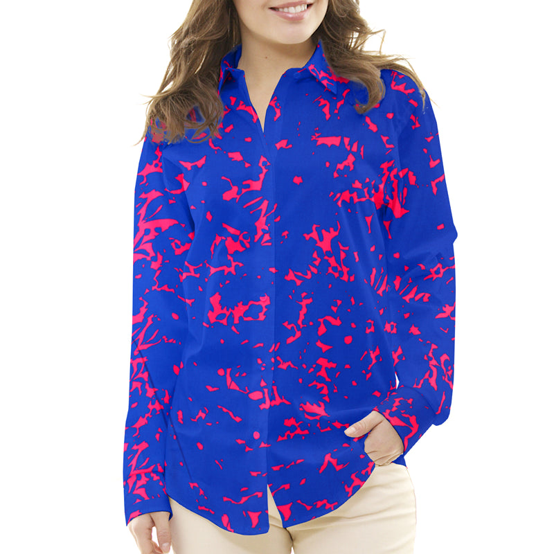 Crepe Electric Coral - Ribes y Casals