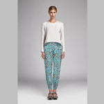 Crepe Estampada Forest Agua - Ribes y Casals