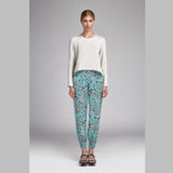 Crepe Estampada Forest Agua - Ribes y Casals