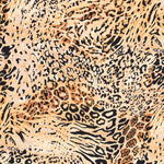 Crepe Estampado Animal Print - Ribes y Casals