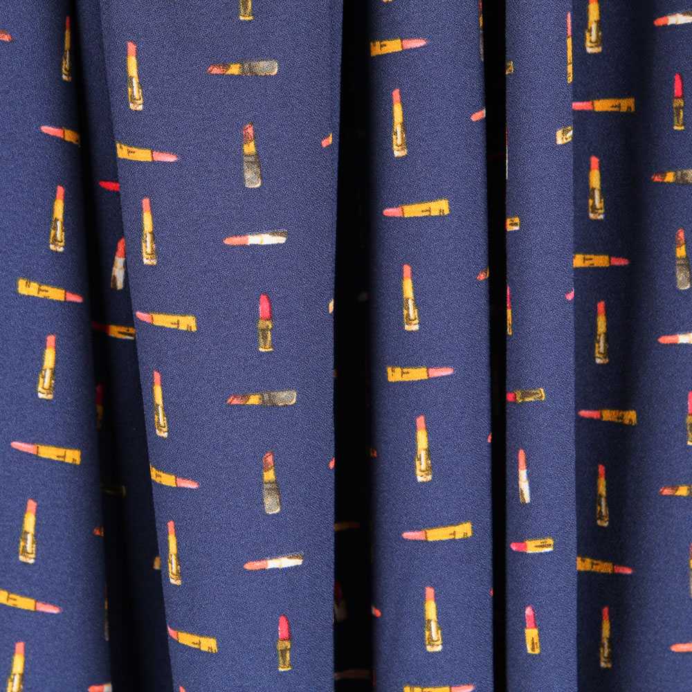 Crepe Fashion Azul Oscuro - Ribes y Casals