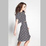 Crepe Fina Encaje Negra - Ribes y Casals