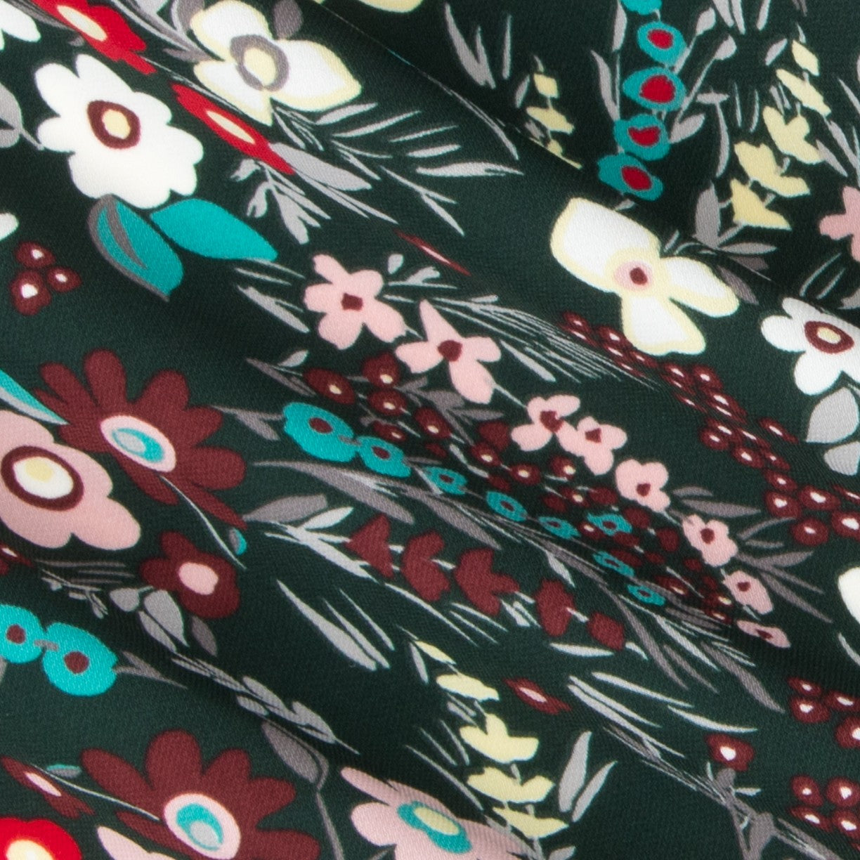 Crepe Flor Verde Bosque - Ribes y Casals