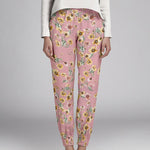 Crepe Floral Rosa - Ribes y Casals