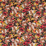 Crepe Flores Explosión Ocre - Ribes y Casals