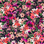 Crepe Flores Explosión Roja - Ribes y Casals