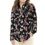 Crepe Garzas Negra - Ribes y Casals