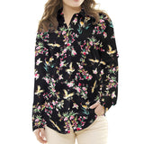 Crepe Garzas Negra - Ribes y Casals