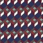 Crepe Geométrico Verde - Ribes y Casals