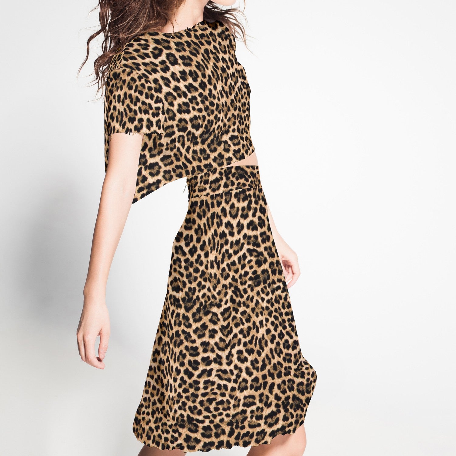 Crepe Guepardo Camel - Ribes y Casals