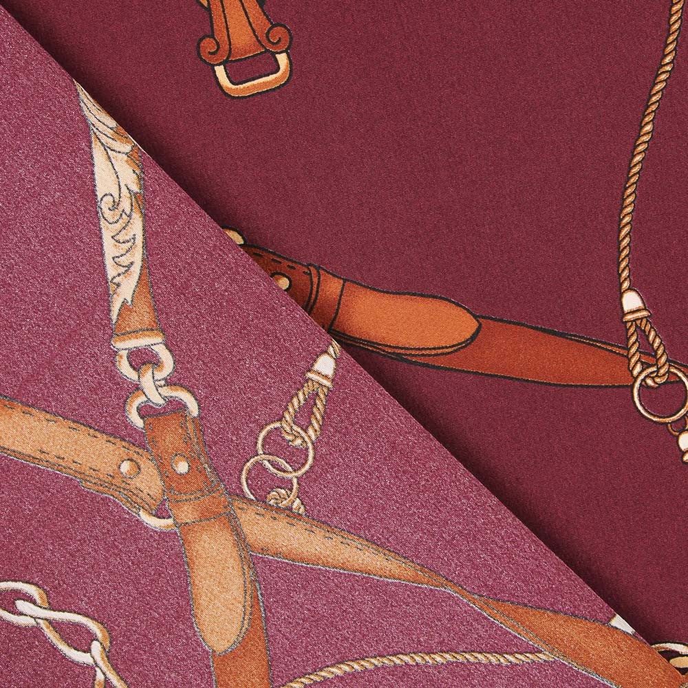 Crepe Hermés Bourdeos - Ribes y Casals