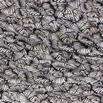 Crepe Hojas Blanca Negra - Ribes y Casals