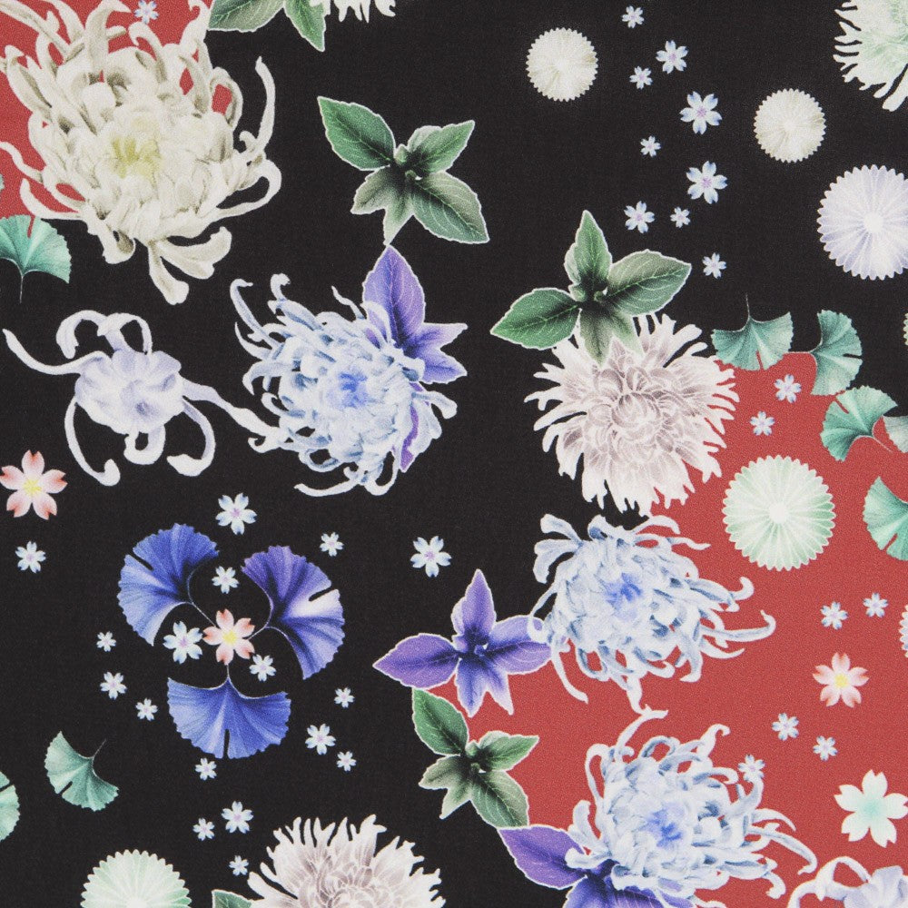 Crepe Kimono Negra - Ribes y Casals