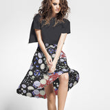 Crepe Kimono Negra - Ribes y Casals