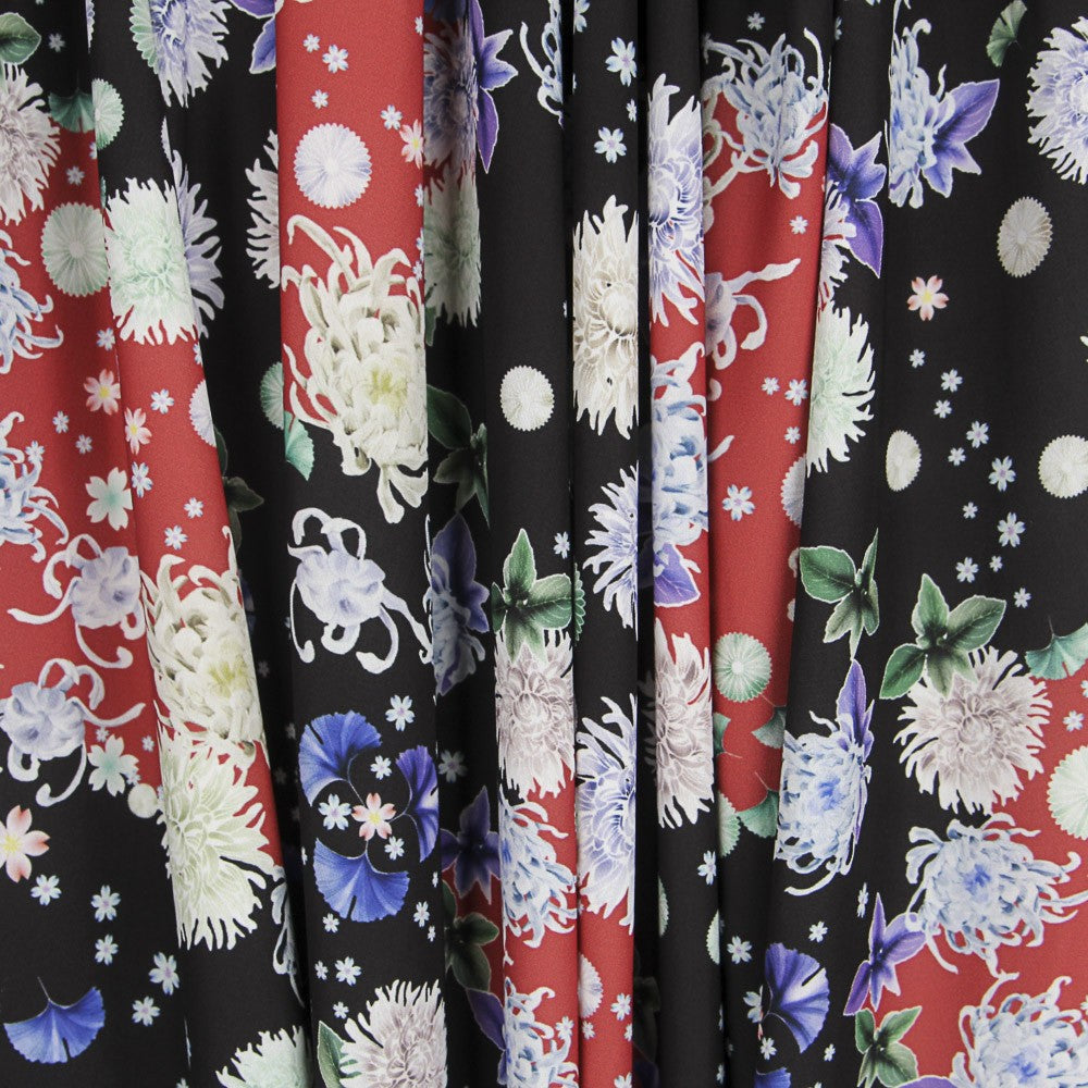 Crepe Kimono Negra - Ribes y Casals