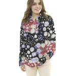 Crepe Kimono Negra - Ribes y Casals