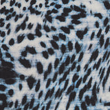 Crepe Leopardo Azul Tie-Dye - Ribes y Casals