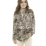 Crepe Leopardo Beige - Ribes y Casals