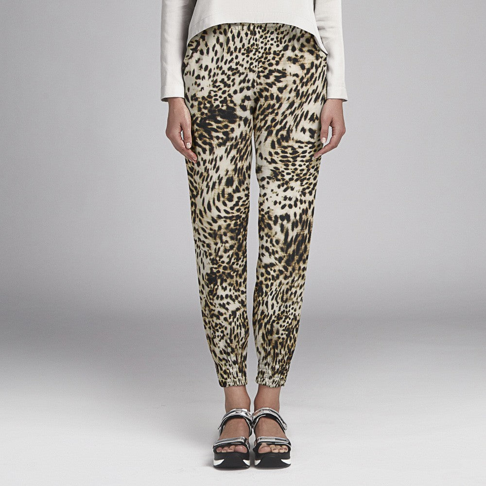 Crepe Leopardo Beige - Ribes y Casals