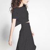 Crepe Lunar Fondo Negro - Ribes y Casals