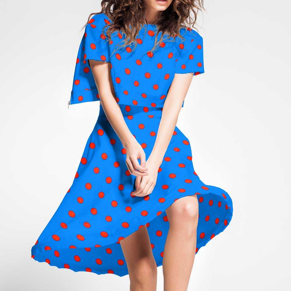 Crepe Lunar Rojo - Ribes y Casals