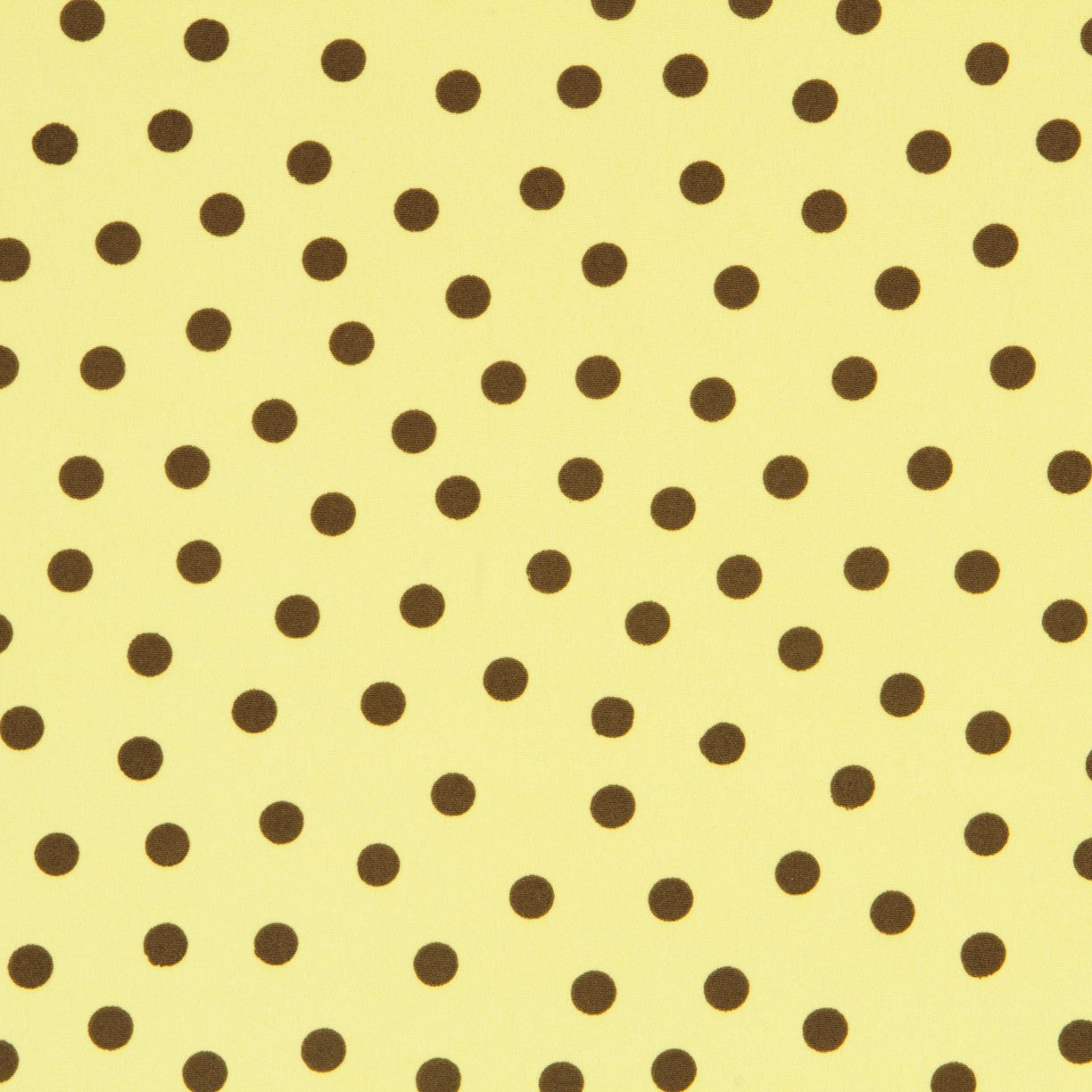 Crepe Lunares Marrón 7mm Verde - Ribes y Casals