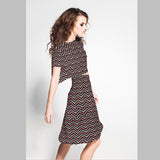 Crepe Marrocain Azteca Teja - Ribes y Casals