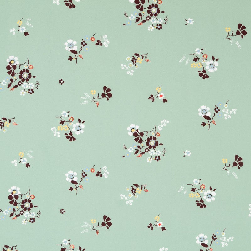 Crepe Marrocain Bouquet Agua - Ribes y Casals