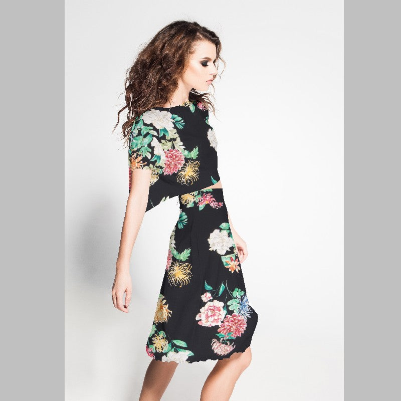 Crepe Marrocain Cretona Negra - Ribes y Casals