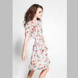 Crepe Marrocain Flor Blanca - Ribes y Casals