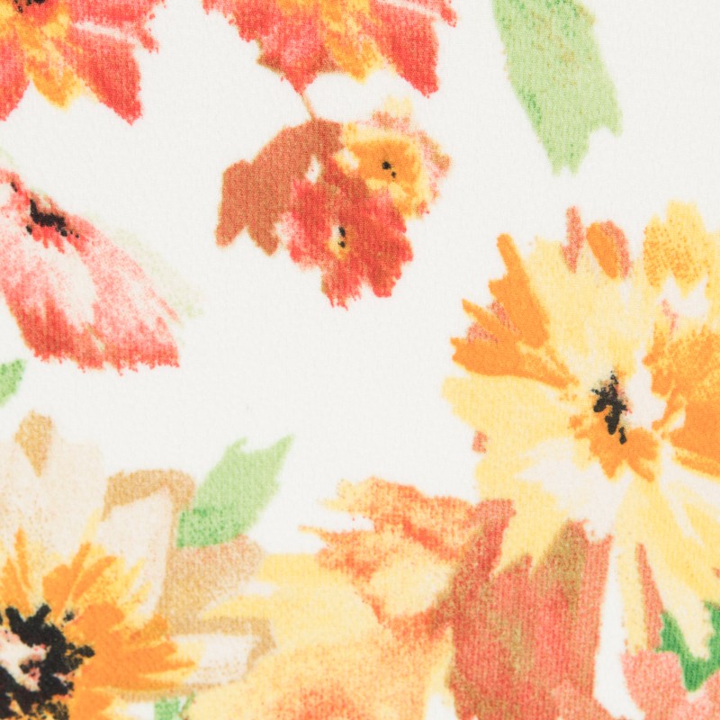 Crepe Marrocain Forest Blanco Roto - Ribes y Casals