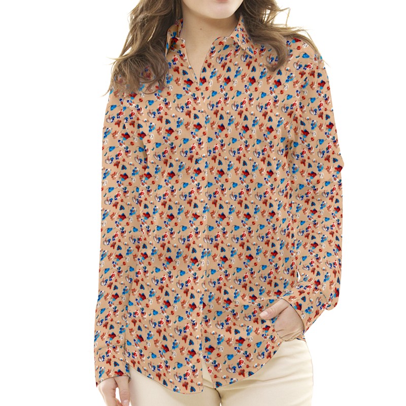 Crepe Marrocain Liberty Beige - Ribes y Casals