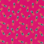 Crepe Marrocain Piñas Fucsia - Ribes y Casals