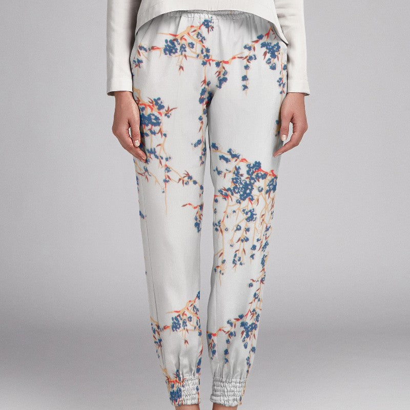 Crepe Marrocain Ramas Blanca - Ribes y Casals