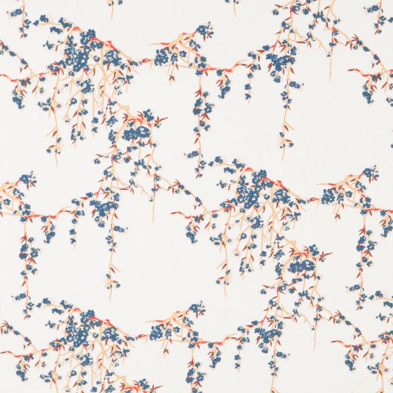 Crepe Marrocain Ramas Blanca - Ribes y Casals