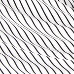 Crepe Marrocain Rayas Blanca - Ribes y Casals