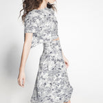 Crepe Marrocain Tropical Blanca - Ribes y Casals