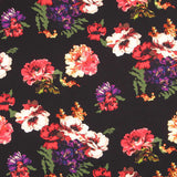 Crepe Maxi Flor Negra - Ribes y Casals