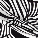 Crepe Minimal Blanca Negra - Ribes y Casals