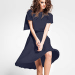 Crepe Moda Azul Noche - Ribes y Casals