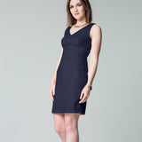 Crepe Moda Azul Noche - Ribes y Casals