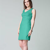 Crepe Moda Verde Agua - Ribes y Casals