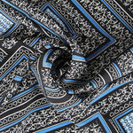 Crepe Mosaico Love Blue - Ribes y Casals