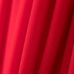 Crepe Punto Elástico Rojo - Ribes y Casals