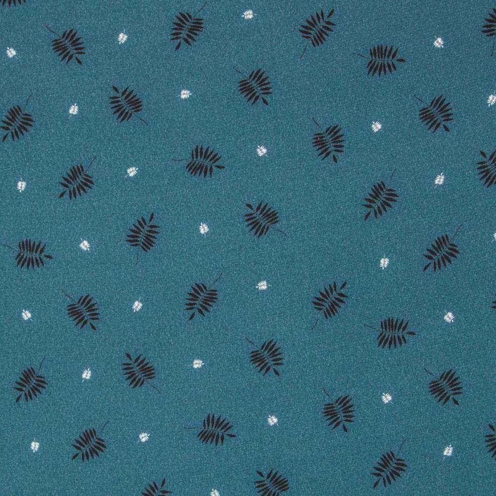 Crepe Ramas Verde Botella - Ribes y Casals