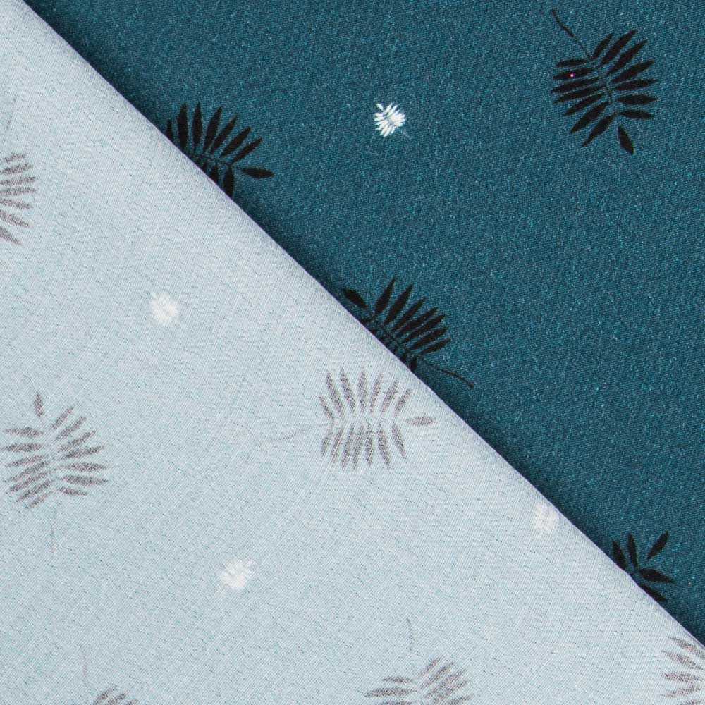 Crepe Ramas Verde Botella - Ribes y Casals